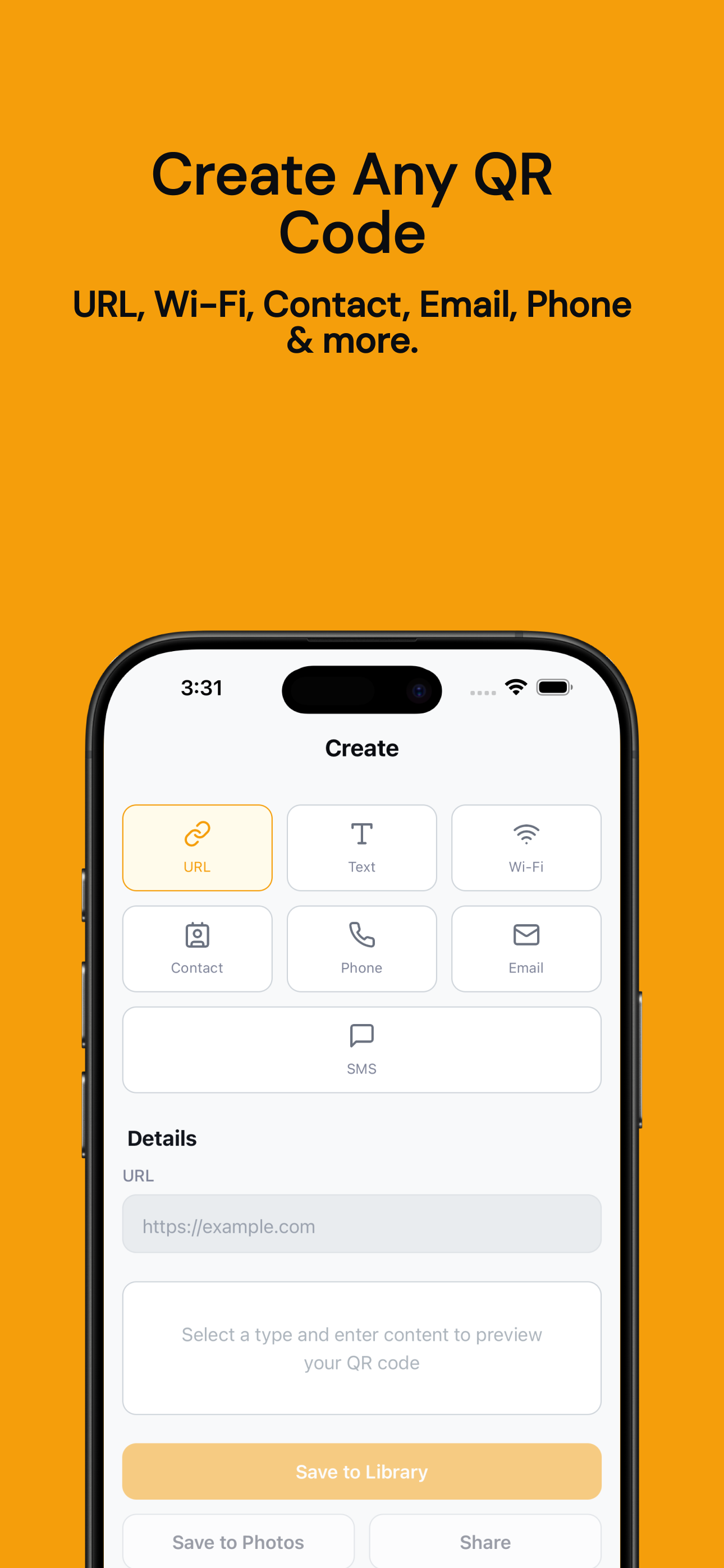 QRDock screen 3